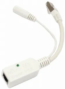 Adaptador Poe Mikrotik Rbgpoe 48 V, 10,100,1000 Mbit/s, 1rj-45