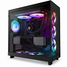Kit 2 Ventiladores Nzxt F280 Rgb Core, 2000 Rpm, Led Multi, Plastico, 280mm, Negro