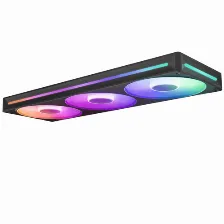 Kit 3 Ventiladores Nzxt F360 Rgb Core, 36 Cm, 2400 Rpm, Plastico, Negro