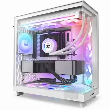 Kit 3 Ventiladores Nzxt F360 Rgb Core, 360mm, 2400 Rpm, Blanco