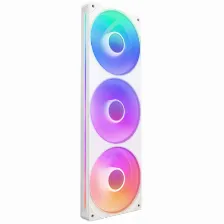 Kit 3 Ventiladores Nzxt F360 Rgb Core, 360mm, 2400 Rpm, Blanco No Dev Amz