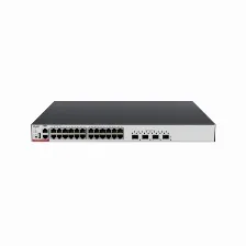 Switch Ruijie Networks Rg-cs83-24gt4xs-pd Gestionado, L3, Rj-45 24, Gigabit Ethernet (10/100/1000), 1u, Gris