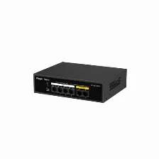 Switch Ruijie Networks Rg-es106f-p No Administrado, L2, Rj-45 6, Fast Ethernet (10/100), (poe +) 4, Negro