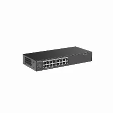 Switch Ruijie Networks Rg-es116g-l No Administrado, L2, Rj-45 16, Gigabit, Negro
