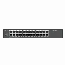 Switch Ruijie Networks Rg-es124g-l No Administrado, L2, Rj-45 24 Puertos, Gigabit, Negro