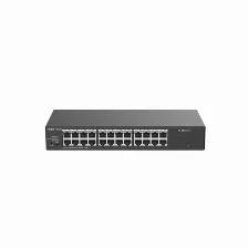 Switch Ruijie Networks Rg-es124g-l No Administrado, L2, Rj-45 24 Puertos, Gigabit, Negro