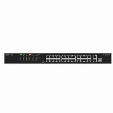 Switch Ruijie Networks Rg-es126fgs-p No Administrado, L2, Rj-45 24, Gigabit Ethernet (10/100/1000), Negro