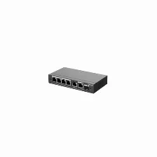 Switch Ruijie Networks Rg-es206gs-p Gestionado, L2, Rj-45 6, Gigabit Ethernet (10/100/1000), 4 Poe, Negro