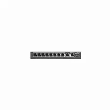 Switch Ruijie Networks Rg-es210gs-p Gestionado, L2, Rj-45 10, Gigabit Ethernet (10/100/1000), (poe +) 8, Negro