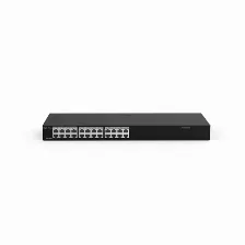 Switch Ruijie Networks Rg-es224gc-v2 Gestionado, Rj-45 24, Gigabit Ethernet (10/100/1000), Negro