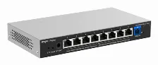Switch Ruijie Networks Rg-nbf2100s-8gt1sc-p Gestionado, L2, Rj-45 8, Gigabit Ethernet (10/100/1000), Gris