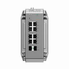 Switch Ruijie Networks Rg-nis3100-8gt2sfp-hp Gestionado, L2, Rj-45 8, Gigabit Ethernet (10/100/1000), (poe +) 8, Gris
