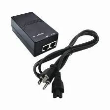 Adaptador Poe Ruijie Rge130(ge) 53 V, Gigabit, Ieee 802.3at, 2rj-45