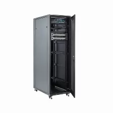 Rack Startech.com Tipo Rack O Bastidor Independiente, Capacidad Del Rack 42u, 4 Postes, Peso Max. 907 Kg, Color Negro, Incluye Tuercas Si, 1llaves