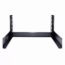 Rack Startech.com Tipo Rack O Bastidor Independiente, Capacidad Del Rack 4u, 2 Postes, Acero, Peso Max. 30 Kg, Color Negro, Incluye Tuercas Si