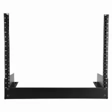 Rack Startech.com , Freestanding Rack, 2 Postes, Peso Máximo 50 Kg, Unidades 8u, Incluye Kit De Montaje, Color Negro