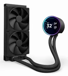 Sistema De Enfriamiento Liquido Nzxt Kraken Elite 240 2x12 Cm, 2000 Rpm, Negro