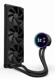 Sistema De Enfriamiento Liquido Nzxt Kraken Elite 360, 3x120mm, 2000 Rpm, Negro