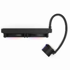 Enfriamiento Liquido Nzxt Kraken 280 Rgb, 2x140mm, Con Lcd, 1500rpm, Negro