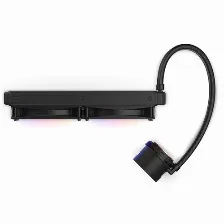 Enfriamiento Liquido Nzxt Kraken 280 Rgb, 2x140mm, Con Lcd, 1500rpm, Negro Open Box