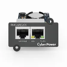 Accesorios De Ups Cyberpower Rmcard205 Tarjeta Para La Administración De La Red, Lan 2, Negro, Azul