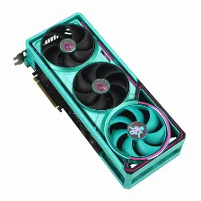 Tarjeta De Video Asus Rog Astral Rtx5080 Hatsune Miku Edition, 16gb, 256bit, Gddr7, Pci Express 5.0