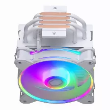 Disipador Cooler Master Hyper 212 Halo, Amd/intel, Rgb, Blanco