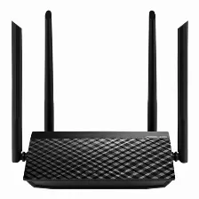 Ruteador Inalámbrico Asus Rt-ac1200_v2 4 Ant., Wi-fi 5 (802.11ac), 5 Rj-45, 867 Mbit/s, Negro