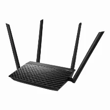 Ruteador Inalámbrico Asus Rt-ac1200_v2 4 Ant., Wi-fi 5 (802.11ac), 5 Rj-45, 867 Mbit/s, Negro