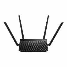 Ruteador Inalámbrico Asus Rt-ac1200_v2 4 Ant., Wi-fi 5 (802.11ac), 5 Rj-45, 867 Mbit/s, Negro