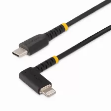 Cable Para Móvil Startech.com 2 M, Usb C A Lightning, Negro
