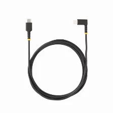Cable Para Móvil Startech.com 2 M, Usb C A Lightning, Negro