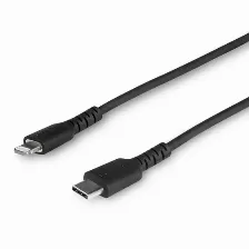 Cable Para Móvil Startech.com 1 M, Usb C A Lightning, Negro