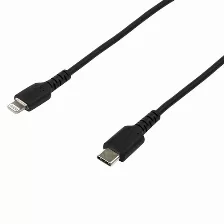 Cable Para Móvil Startech.com 2 M, Usb A A Lightning, Negro