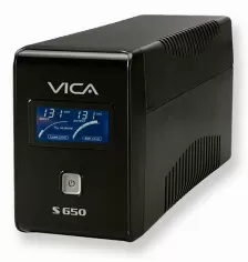 No Break Vica S650, 650va, 360w, 40min De Respaldo, Negro
