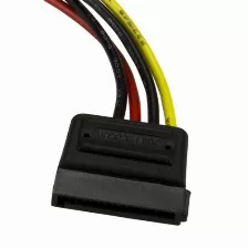 Cable Adaptador De 15cm De Alimentación Molex Lp4 4 Pines A Sata 15 Pines (satapowadap)