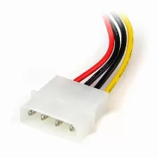 Adaptador Cable 15cm Alimentación Sata ángulo A La Izquierda 15 Pines A Molex 4 Pines Lp4, Startech (satapowadpl)