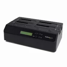 Docking Station Startech.com Clonador Borrador Autónomo Usb 3.0 / Esata A Sata De 4 Bahías Para Discos Duros Y Ssds 1:3 - Docking Station - Sanitizador, Duplicador De Discos Duros, 3 Copias, Usb/es...
