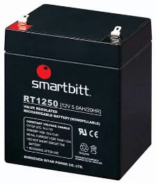 Bateria Para Ups Smartbitt Sbba12-5, 12v 5ah, Tecnologia De Bateria Sealed Lead Acid
