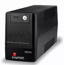 Nobreak Smartbitt Nb500, 4 Contactos Con Regulacion, Supresion De Picos Y Respaldo, 500va/250w, 40db, 120 Vca, 25min, Negro