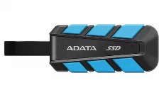 Unidad De Estado Solido Externo Adata Sc740, 2tb, Usb-c, 1050mb/s, Azul, Negro