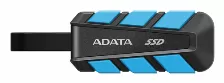 Ssd Externo Adata Sc740 500 Gb, Usb Tipo C, Negro, Azul
