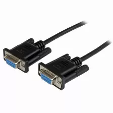 Cable Serial Startech.com Scnm9ff2mbk 2 M, Db-9 A Db-9, Hembra- Hembra