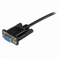 Cable Serial Startech.com Scnm9ff2mbk 2 M, Db-9 A Db-9, Hembra- Hembra