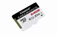 Memoria Kingston Technology High Endurance 64 Gb, Velocidad 95 Mb/s, Clase 10