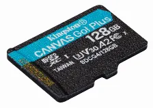 Memoria Micro-sd Kingston Technology Canvas Go Plus 128gb, 200 Mb/s, Clase 10