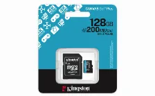 Memoria Micro-sd Kingston Technology Canvas Go Plus 128gb, 200 Mb/s, Clase 10