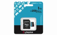Memoria Micro-sd Kingston Technology Canvas Go Plus 1tb, 200 Mb/s, Clase 10