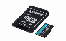 Memoria Micro-sd Kingston Technology Canvas Go Plus 256gb, 200 Mb/s, Clase 10