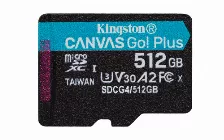 Memoria Kingston Technology Canvas Go! Plus 512 Gb, Velocidad 200 Mb/s, Clase 10